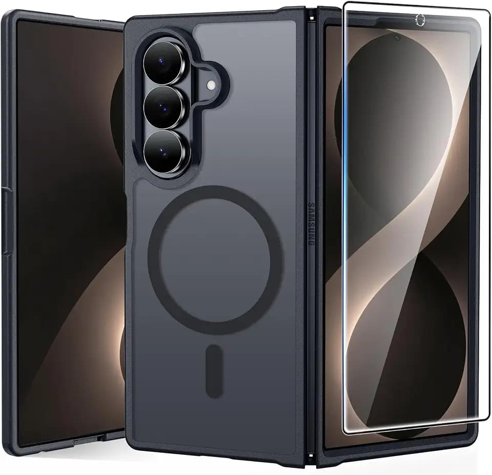 FNTCASE for Samsung Galaxy Z Fold 8 Ultra / Z Fold 7 Case, Fit for Magsafe