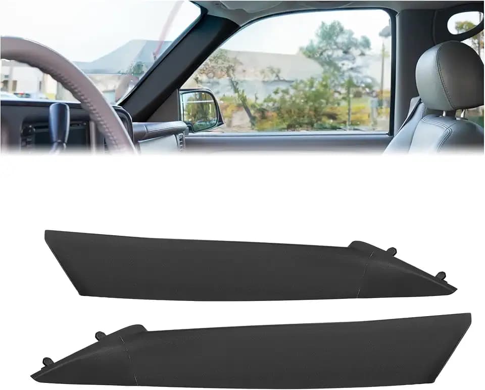 HECASA Windshield A Pillar Trim Compatible with 99-06 Silverado Suburban