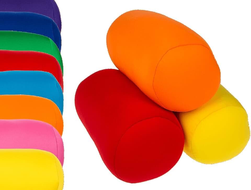 Out of the blue Mikroperlen-Nackenrolle - Nackenkissen - Die ideale Entlastung für Hals und Nacken - Für einen wohltuenden Schlaf - Microperlenkissen, Farblich Sortiert