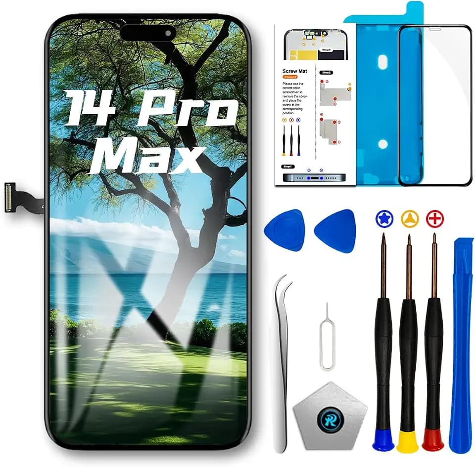 for iPhone 14 Pro Max Screen Replacement Kit,6.7" Full HD