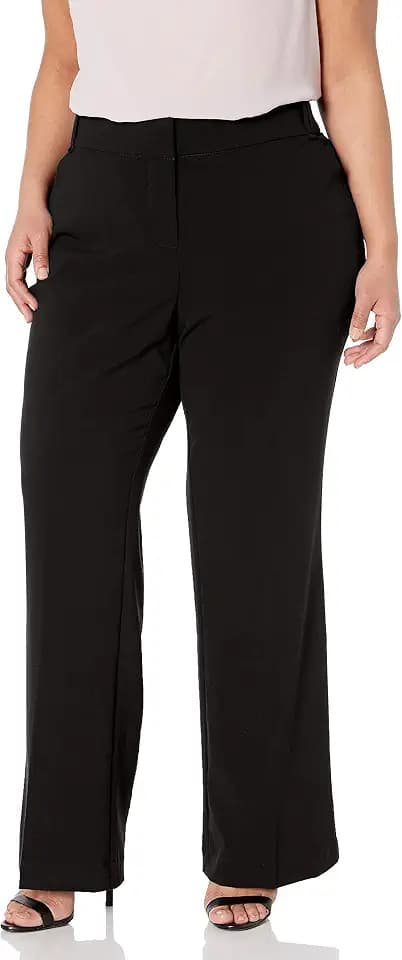 Briggs New York Women's Bistretch Flare Leg Pant (Also Available in Plus)