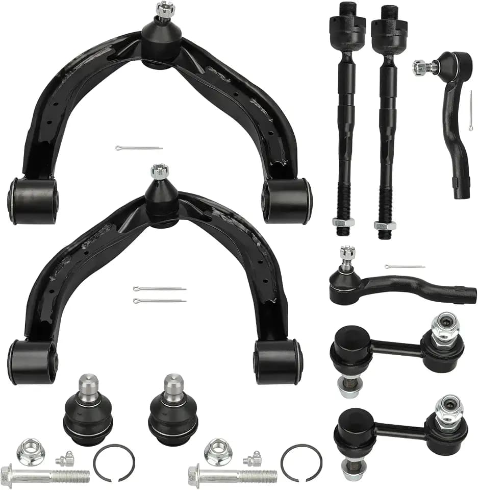 IRONTEK 10pcs Front Suspension Kit 2005-2015 & 2017-2019 for Nissan Armada