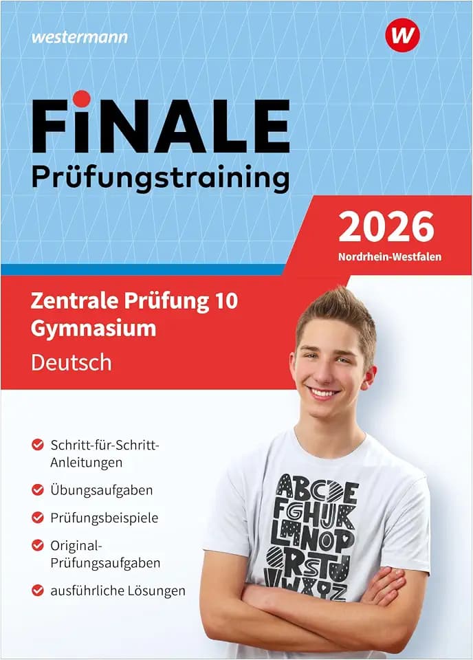 FiNALE - Prüfungstraining Zentrale Prüfungen 10 Gymnasium Nordrhein-Westfalen: Prüfungstraining Deutsch 2026