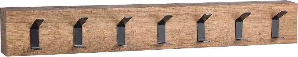 M2 Kollektion Lima 2 Garderobe/Wandgarderobe, MDF, Länge 70cm, Breite 5cm, Höhe 10cm