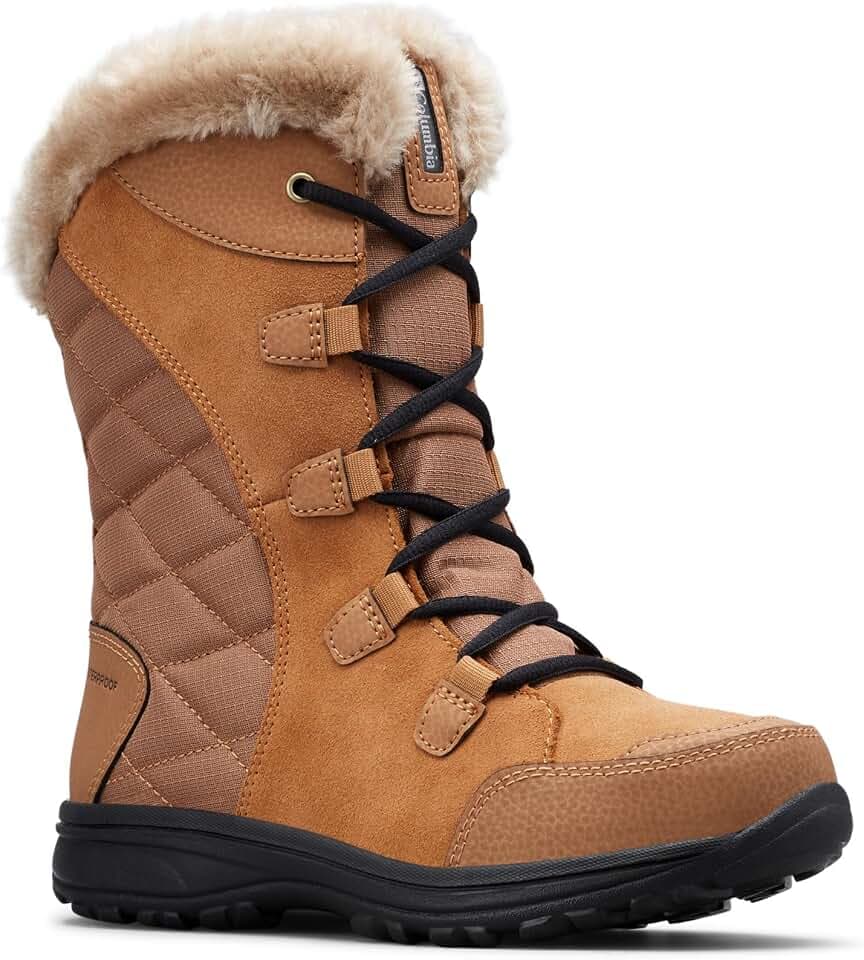 Columbia Damen Ice Maiden II Stiefel Winterschuhe 1554171 014 schwarz