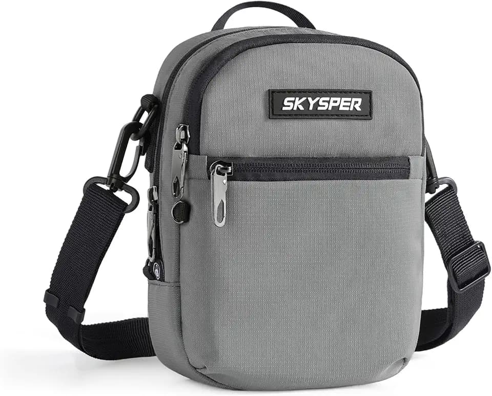 SKYSPER Small Anti Theft Crossbody Sling Bag RFID Cross Body Bag Travel Shoulder Daypack