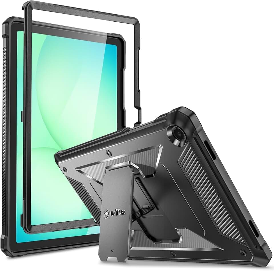 Fintie Shockproof Case for Samsung Galaxy Tab A11+/A9+ 11 Inch, Black