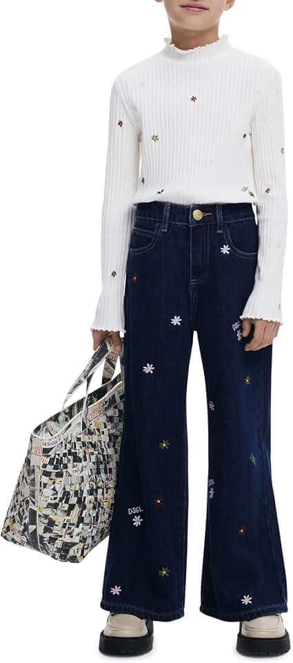 Desigual Unisex Kinder Jeans 25wgdd03