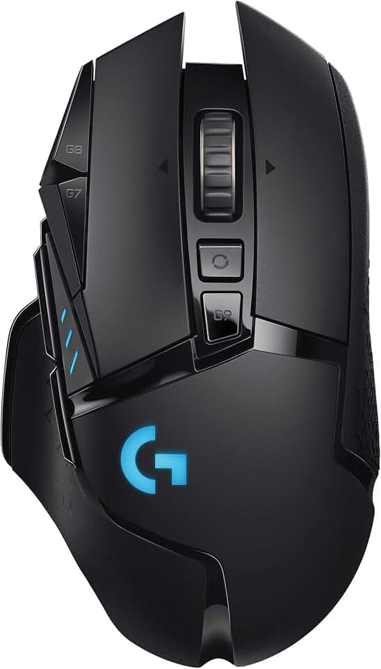 Logitech G502 LIGHTSPEED kabellose Gaming-Maus mit HERO 25K DPI Sensor
