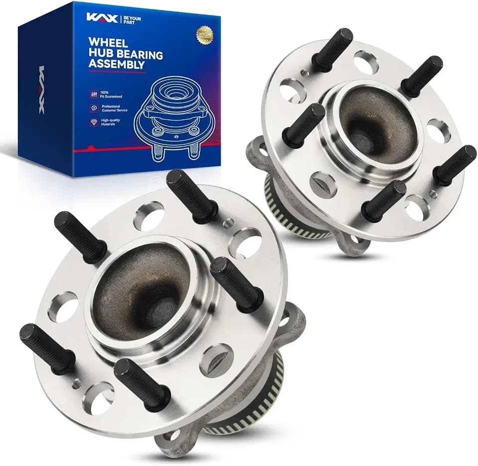 KAX 512437 Pair Rear Wheel Hub Assembly for 2010-2014 Hyundai Sonata