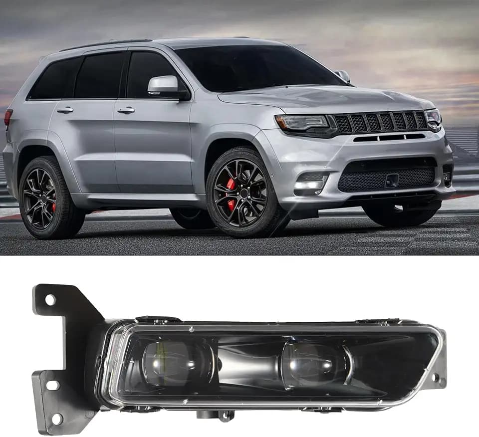 Right Side Fog Light for Grand Cherokee 2017-2022 for Durango 2014-2022