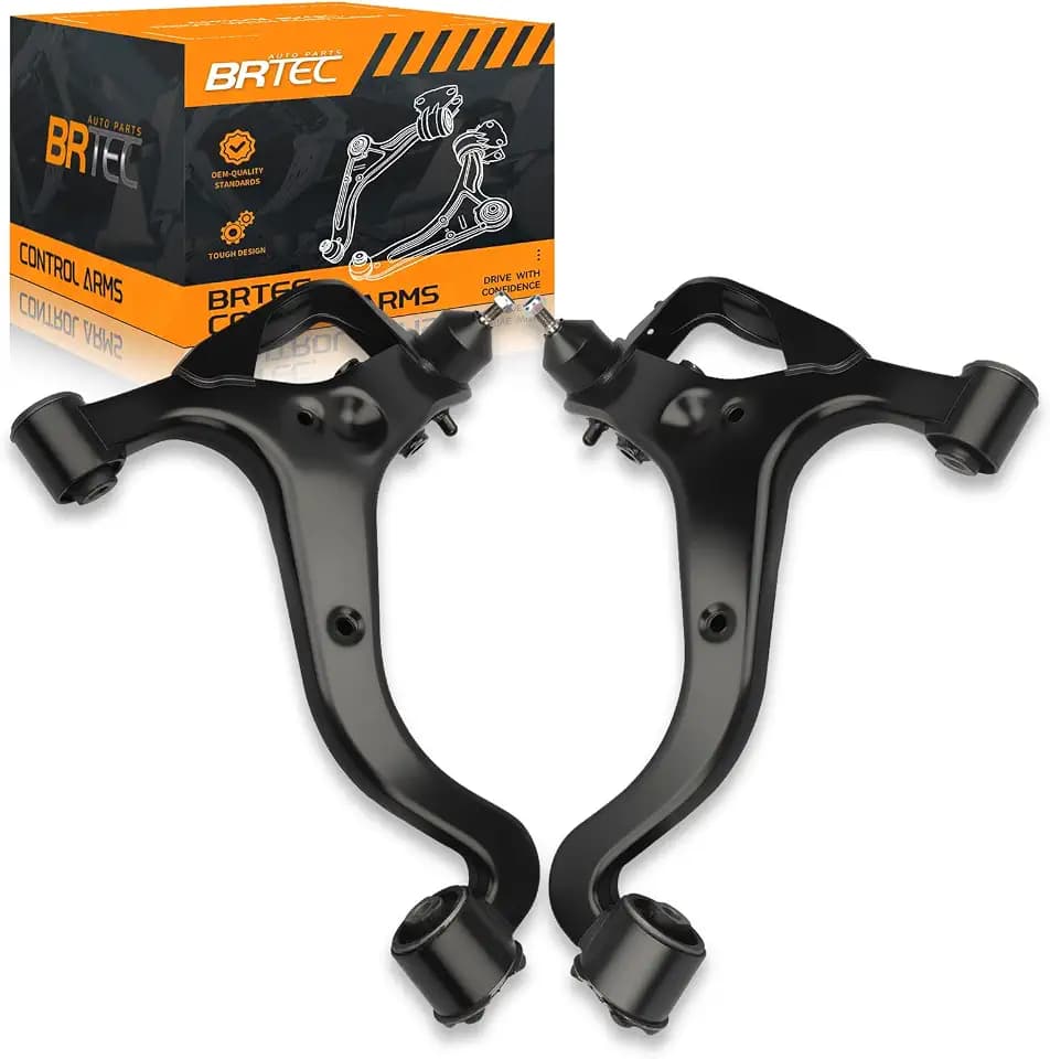 BRTEC Pair Front Lower Control Arm w/Ball Joint Compatible with Land Rover Range Rover Sport 2006-2013