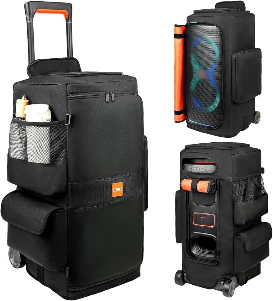 LEFOR·Z Speaker Case Compatible with JBL PartyBox 320/310,Bottomless Cover