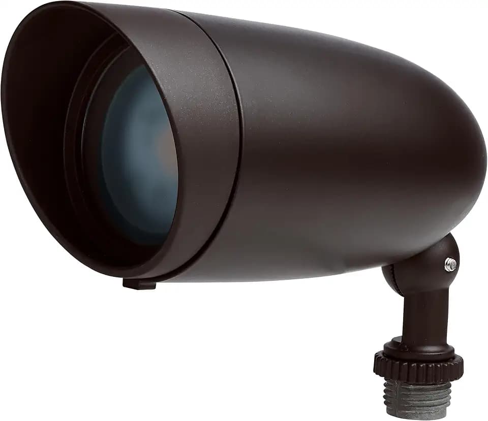 Nuvo 62/1205, LED Landscape Spotlight, Outdoor Flood Light, Bronze, 3000K