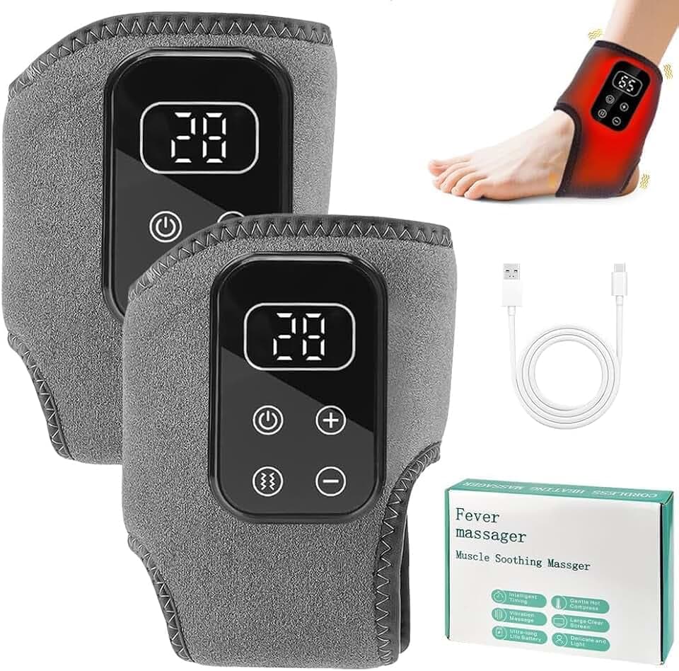 Elektrisches Fußmassagegeräte mit Wärme mit 5 Massagestufen & 5 Heizstufen