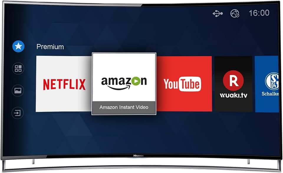 Hisense LTDN65XT910 171,2 cm (65 Zoll) Fernseher (Ultra HD, Triple Tuner, Smart TV)