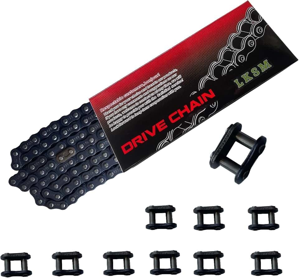 428 Chain 104 Links for 50cc 70cc 90cc 110cc 125cc 150cc Motorcycle