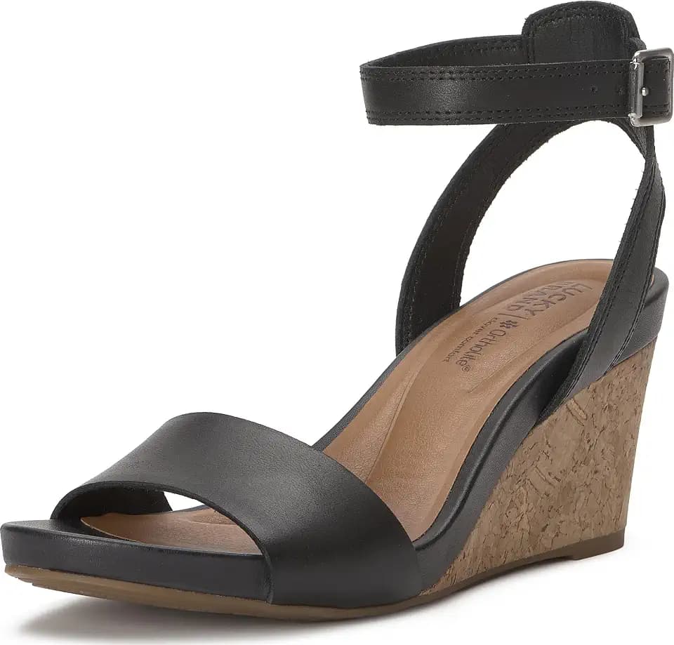 Lucky Brand Lynda Cork Wedge Sandals