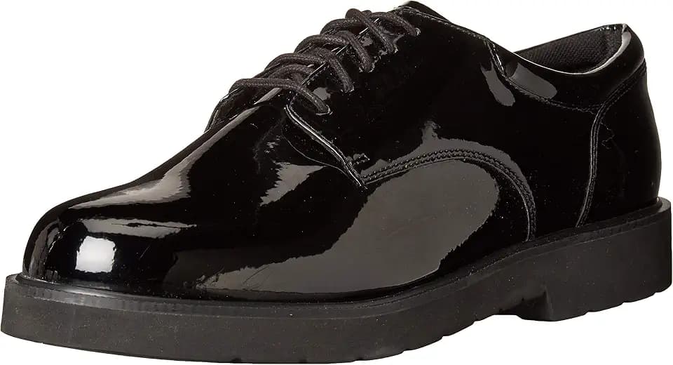 Bates Men's High Gloss Duty Work Shoe