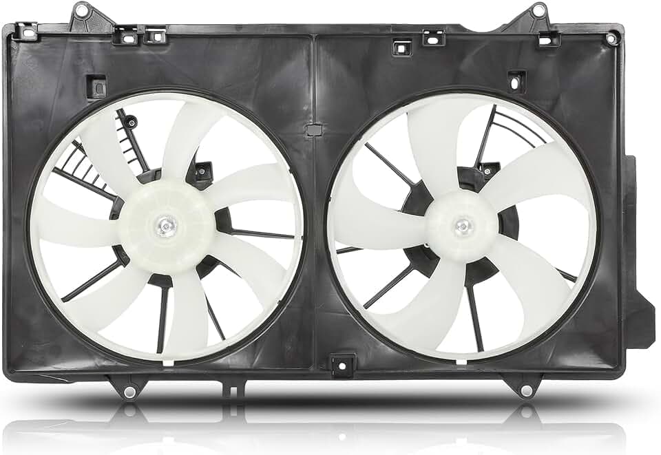 SCITOO Cooling Fan Assembly for Mazda for CX-5 2013-2016 2.0L 2014-16 2.5L