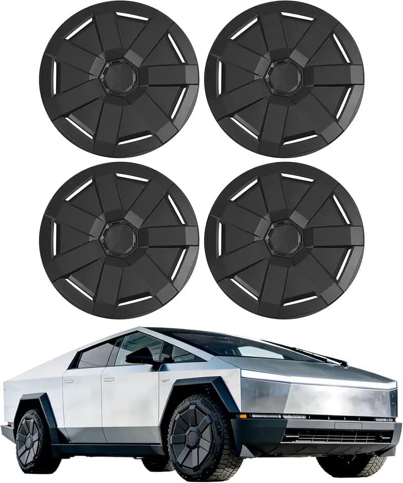 ALMULOO 4PCS Wheel Cover Compatible with Tesla Cybertruck