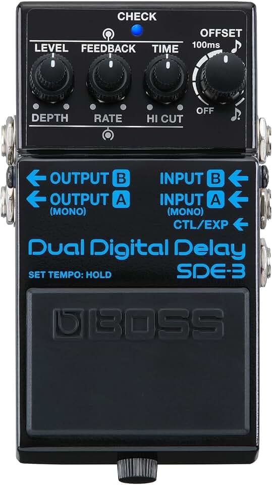 BOSS SDE‑3 | Dual Digital Delay mit authentischem SDE‑300 Sound