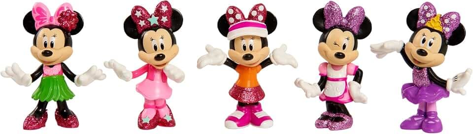 Disney Junior Minnie Mouse 3-inch Collectible Figure Set by Just Play