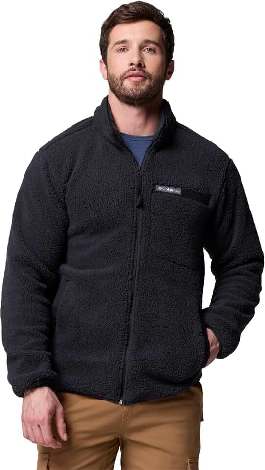 Columbia Rugged Ridge High Pile Full Zip, Fleecejacke mit durchgehendem Reißverschluss für Herren