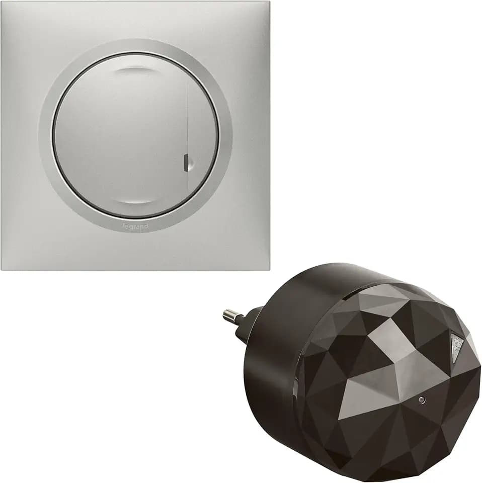 Starter-Paket mit Steckdose, Plug/Play, Beleuchtung Dooxie Aluminium