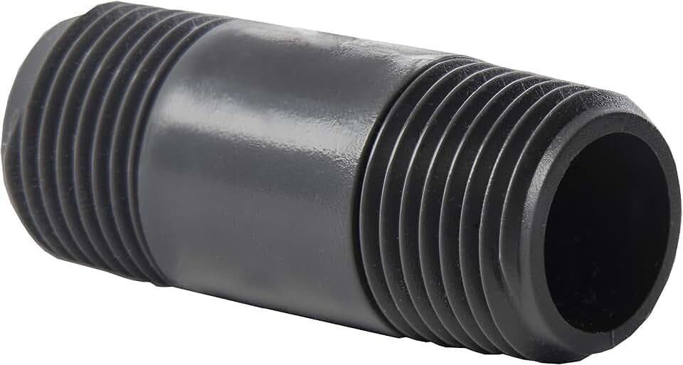 Orbit 20 Pack 1/2 Inch x 2 Inch PVC Sprinkler Riser for Sprinkler System