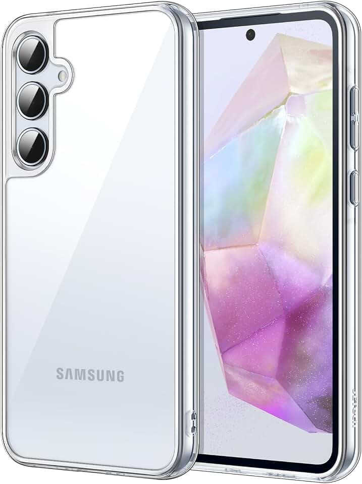 JETech Case for Samsung Galaxy A35, Anti-Yellowing, Clear