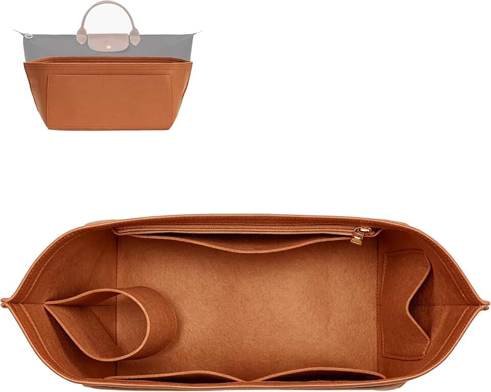 Purse Organizer Insert for Longchamp L, Felt Anti-Sag