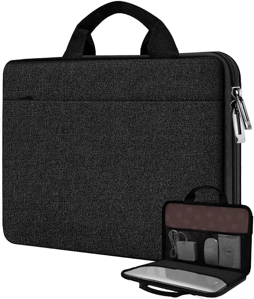 Hseok Laptop Case 13-13.3 inch Sleeve TSA Computer Handbag,Black
