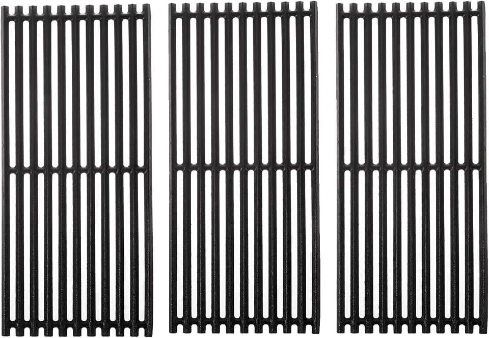 BBQ Future 17" Grill Grates Replacement Parts for Charbroil Commercial TRU-Infrared Gas Grills 463355220 463242516 463243016, Cast Iron Cooking Grid for Charbroil 463243016 463246018 G474-0017-W1