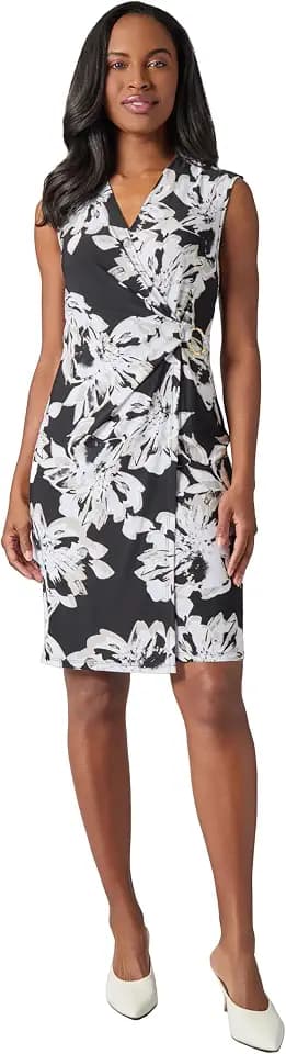 Kasper Women's Sleeveless Signature Wrap