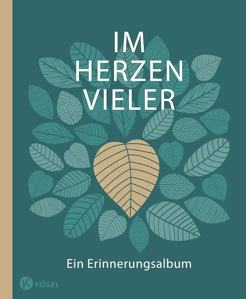 Im Herzen Vieler: Ein Erinnerungsalbum - Der Lebenssteckbrief zum gemeinsamen Trauern und Erinnern