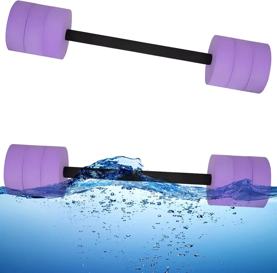 BOOSTEADY Wasserhanteln für den Pool Widerstandshanteln für Wassergymnastik und Gewichtsabnahme mit hochdichten EVA-Schaum-Hanteln für Wassergymnastik und Gewichtsabnahme