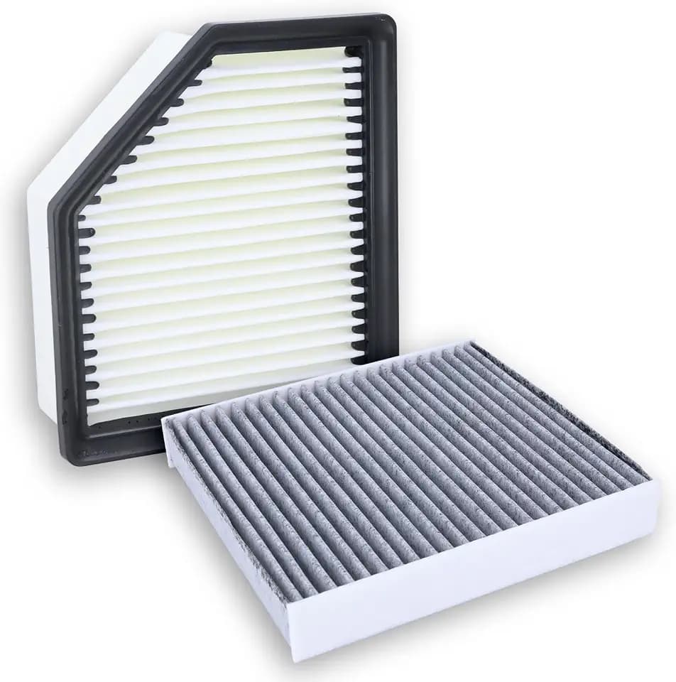 Engine & Cabin Air Filter Kit for Nissan Rogue 2021-2025 1.5L 2.5L