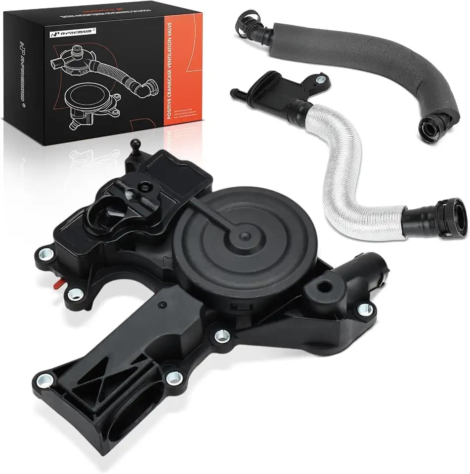 A-Premium PCV Valve Engine Crankcase Vent Valve Oil Separator Breather Hose
