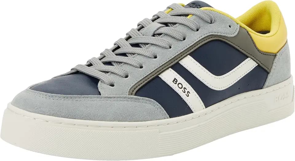 BOSS Sneakers Aus Kunstleder Im Colour-Block-Design