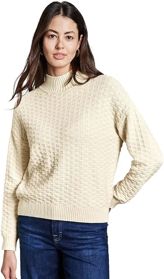 Street One Damen A303144 Strukturpullover