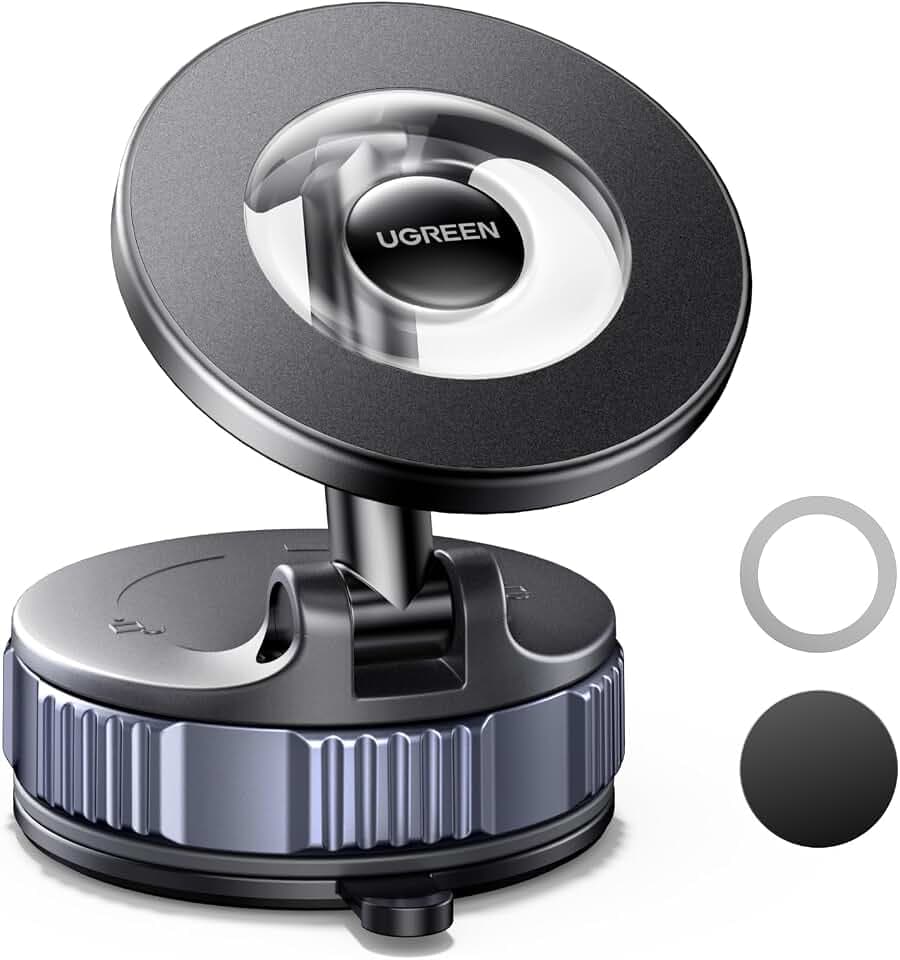 UGREEN Handyhalterung Auto für Magsafe mit Vakuum Saugnapf ohne Kleber