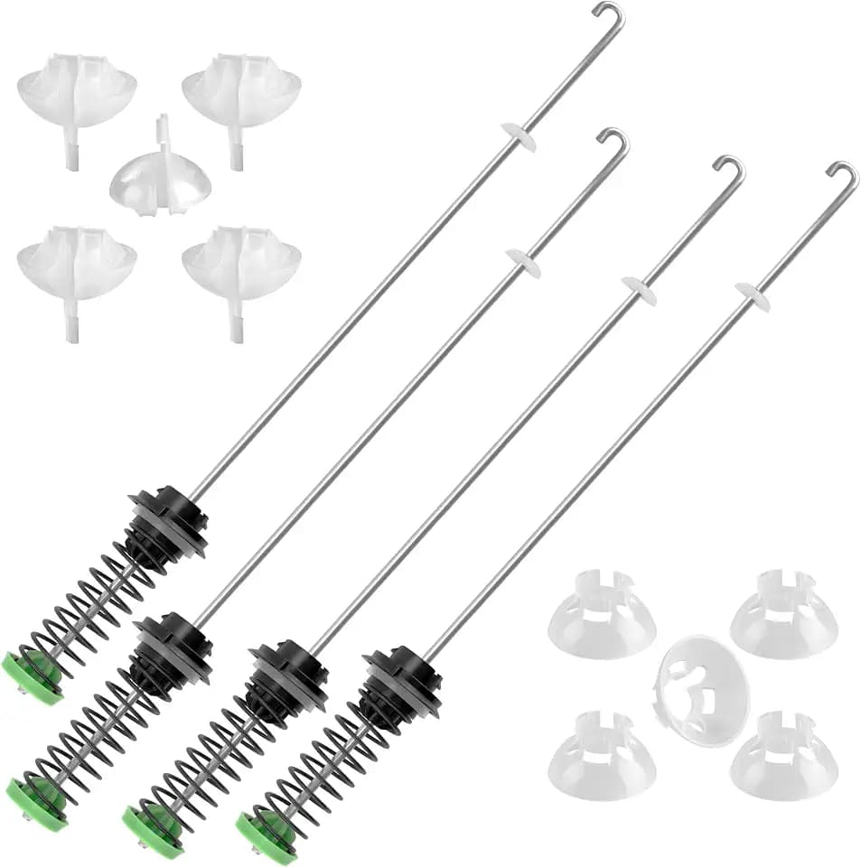 Washer Suspension Rod Kit (Spring Rod Kit) Fit for Maytag Bravos MCT Washers