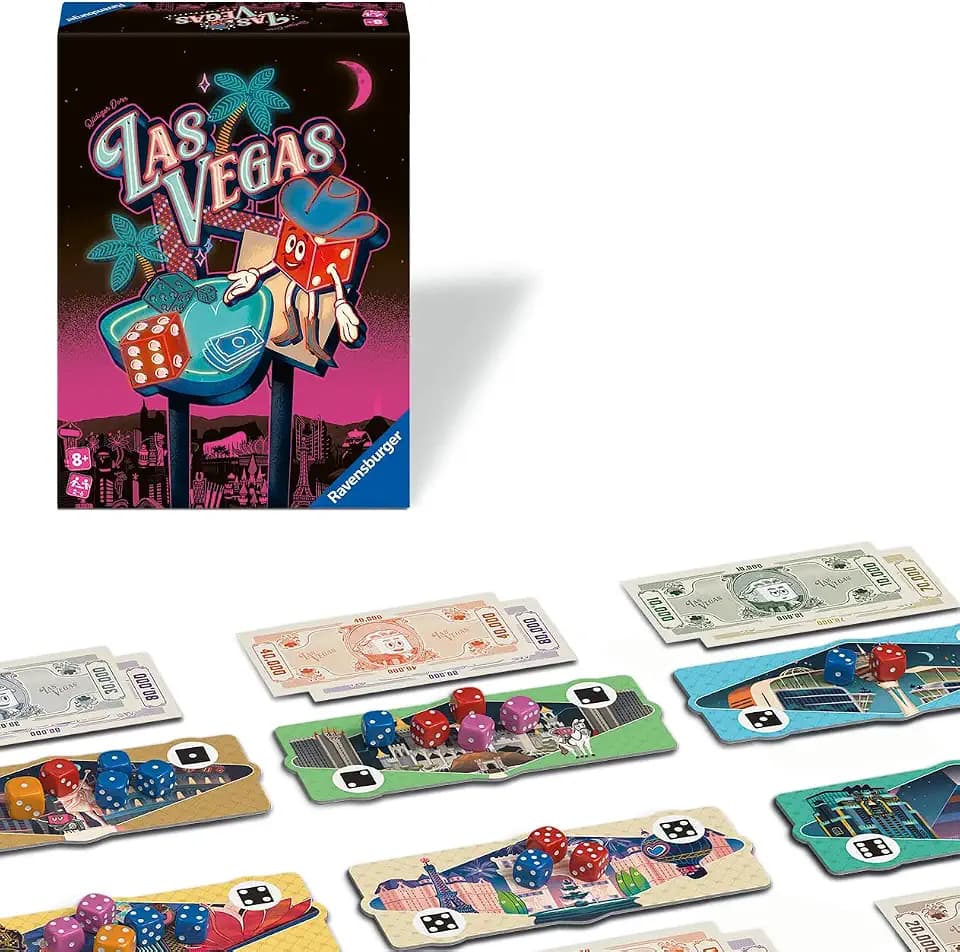 Ravensburger 24903 - Las Vegas - Würfelspiel für 2-5 Spieler ab 8 Jahren