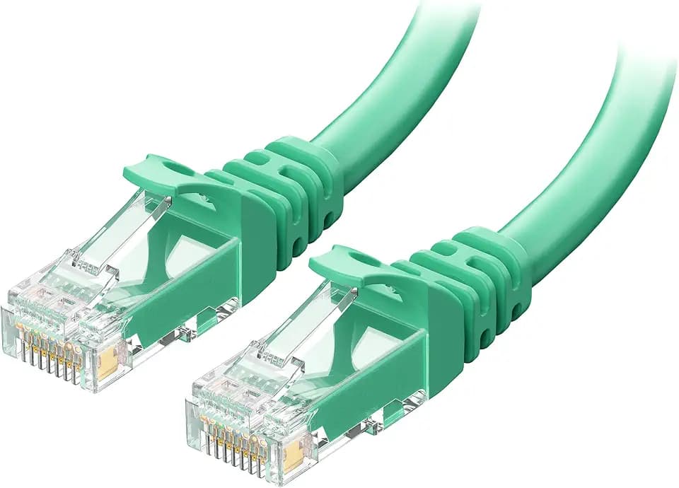 Cable Matters 10Gbps Snagless Cat 6 Ethernet Cable, 30ft, Green