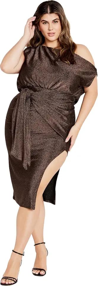 City Chic Women's Midi Cocktail Dress - Paloma