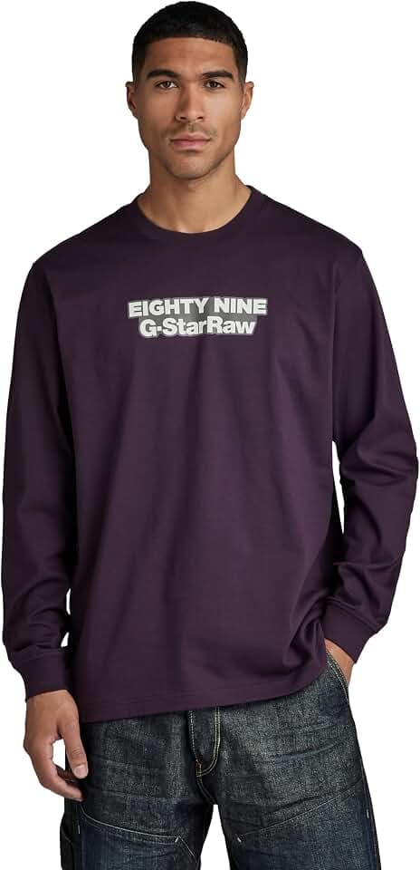 G-Star Herren Eighty Nine Graphic Loose T-Shirt