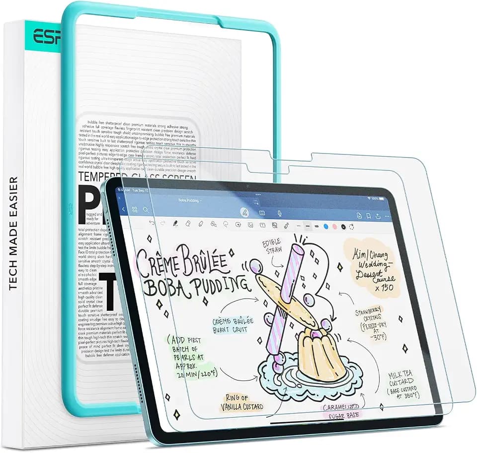 ESR 2 Pack Paper-Feel Screen Protector for iPad Air 11 Inch M4/M3/M2