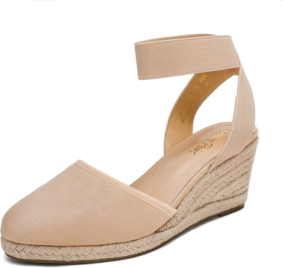 DREAM PAIRS Women's Ankle Strap Wedge Sandals