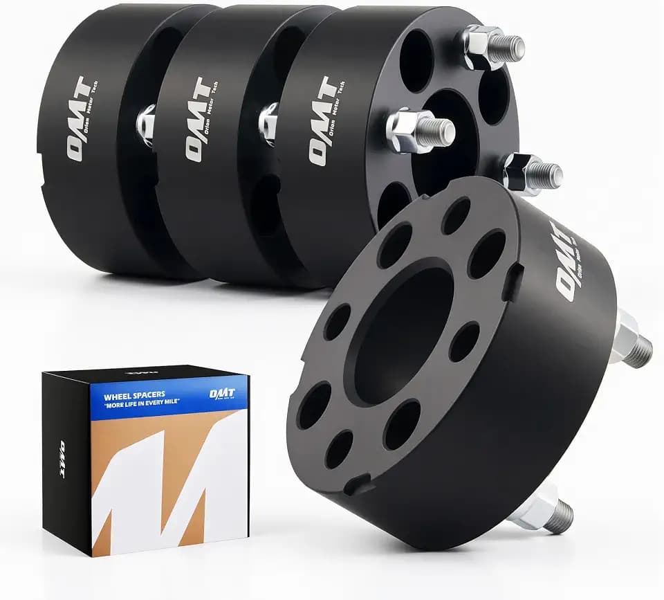 OMT 4x4 Wheel Spacers with 59.3mm Center Hub Bore, Set of 4